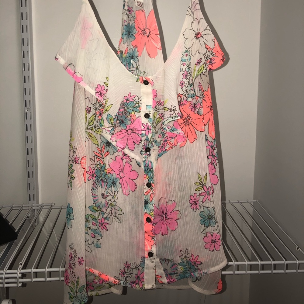 Floral tank top